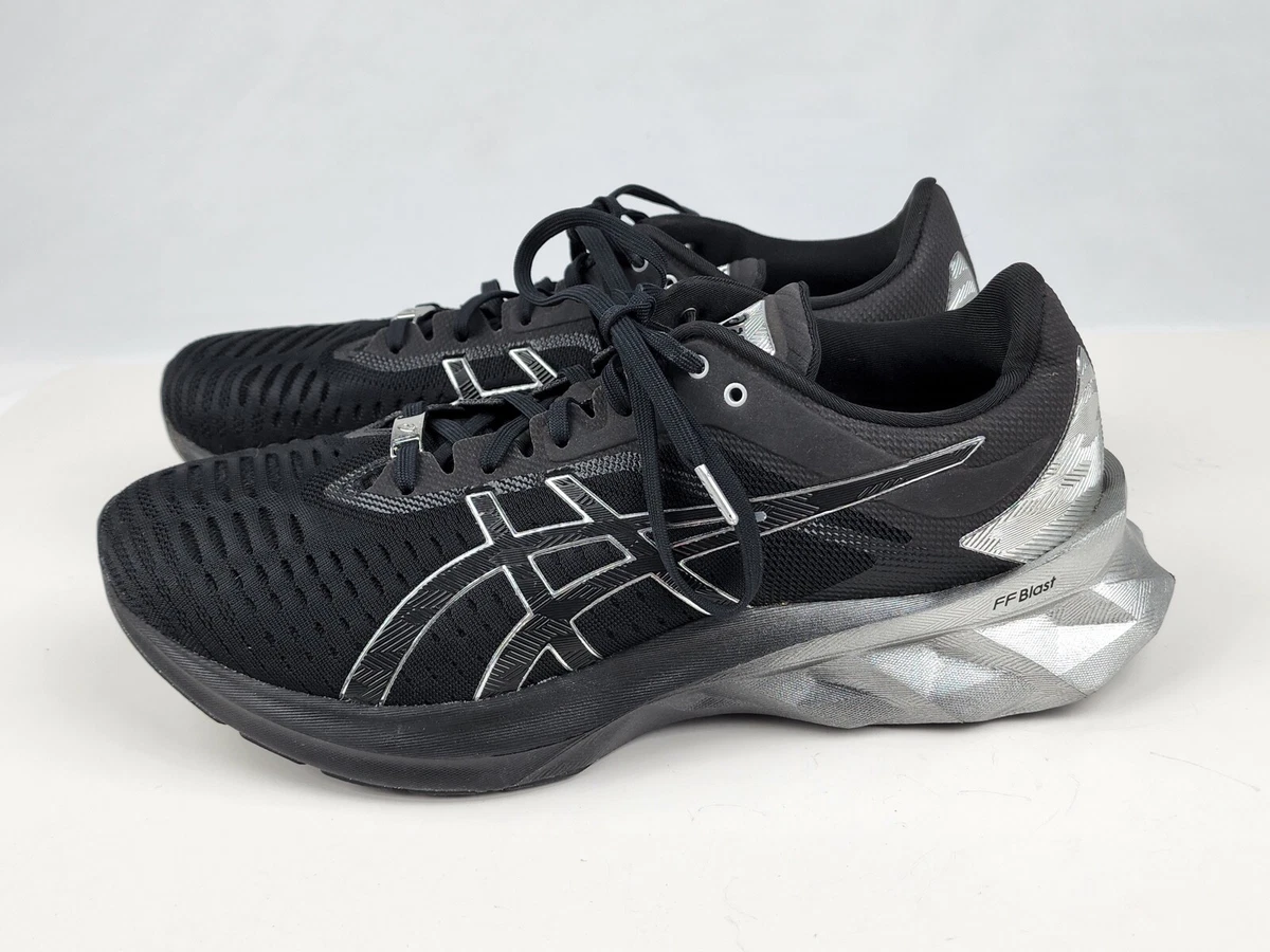 Asics FF BLAST Black Silver Men s Running Shoes 1011B157 Men s