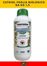 Cuthiol Foglia 1,5 kg – Rame e Zolfo Liquido Mormino Ammesso in Agricoltura Bio
