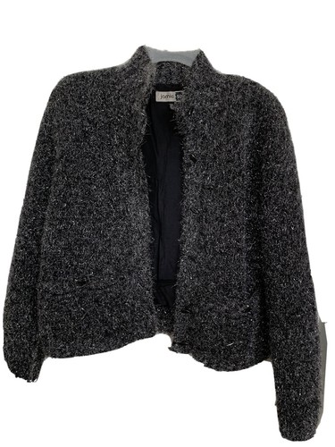 h&m fuzzy cardigan