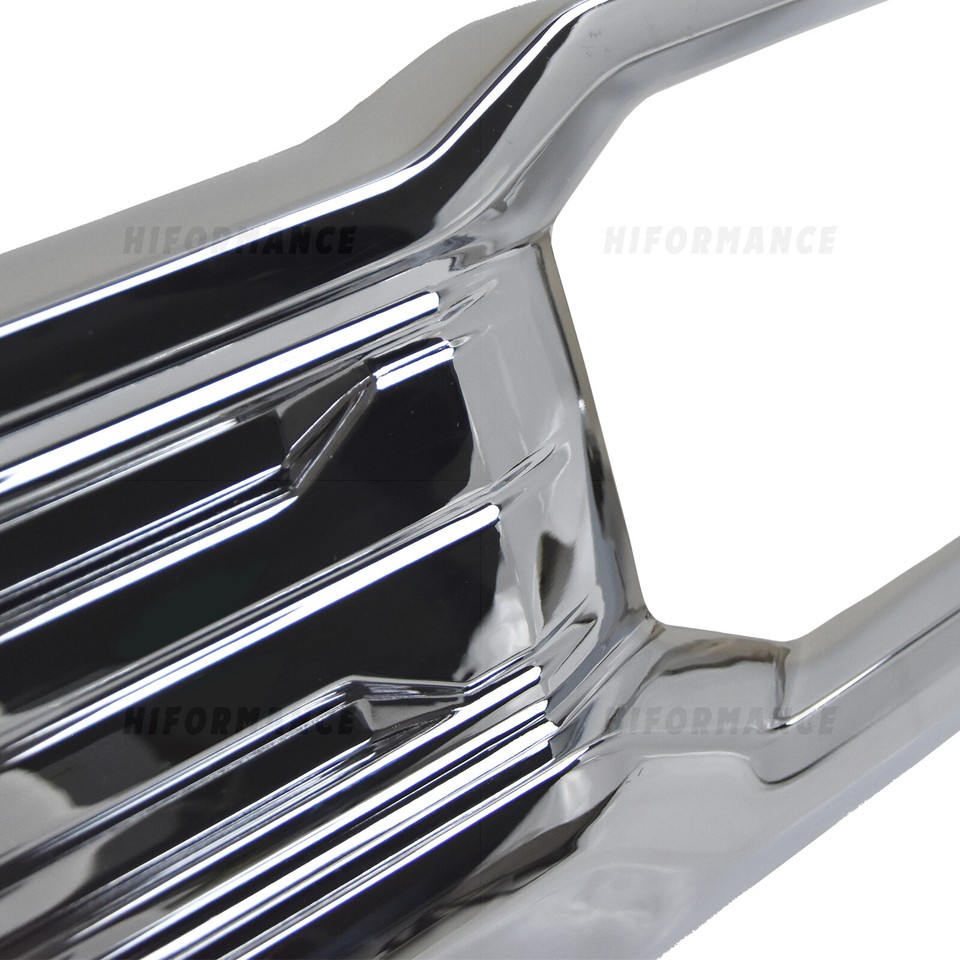 Front Bumper Lower Open Skid Plate Valance Chrome Fits GMC Sierra 1500 ...