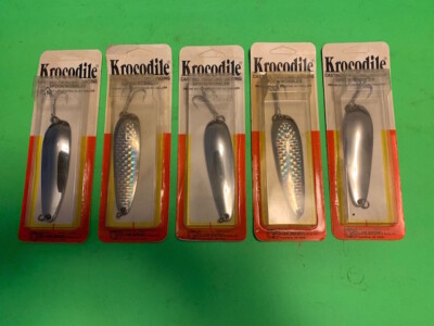 Luhr  Krocodile スプーン 11点セットクロコダイル他 SET OF 5 LUHR-JENSEN KROCODILE CASTING, TROLLING, JIGGING SPOON