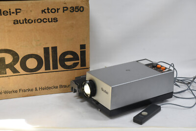 Rollei P350AF 35mm Film Slide Projector with Cord Remote | eBay