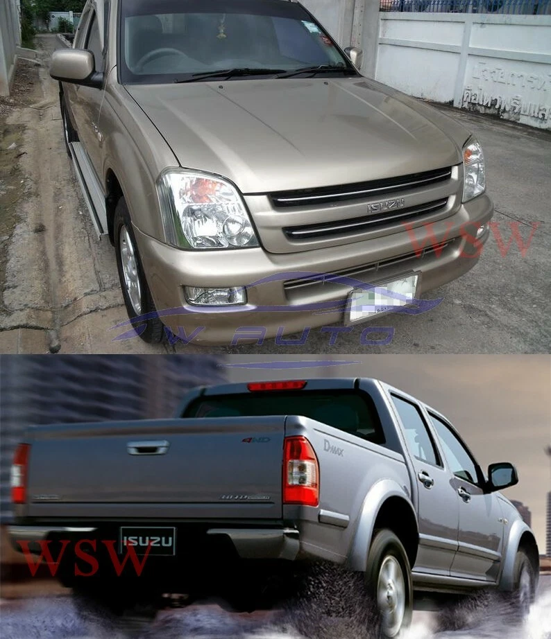 CUBIERTA LUZ TRASERA NEGRA MATE PARA ISUZU RODEO DMAX D-MAX SE ADAPTA 2003-2007 03 Foto 3 de 4