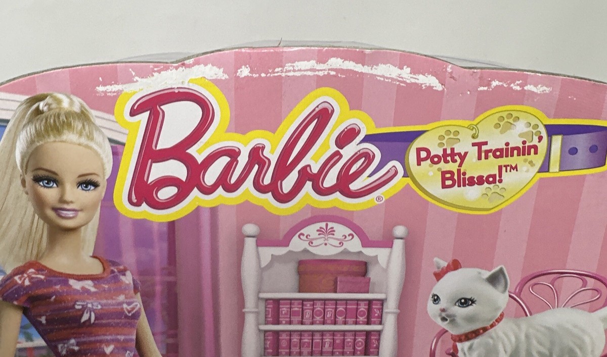 Barbie Dreamhouse Katze Blissa – Plüschtier, 18 Cm, Weich & Kuschelig, Mit Rosa Schleife