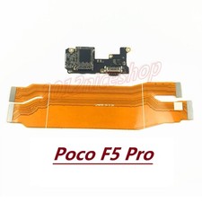 OEM DC Charging Port Mic Sim Board Motherboard Cable Flex For Xiaomi Poco F5 Pro