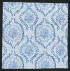 NEW WILLIAMS SONOMA White Blue Coral Vine Printed Pillow Case Sham EURO or KING