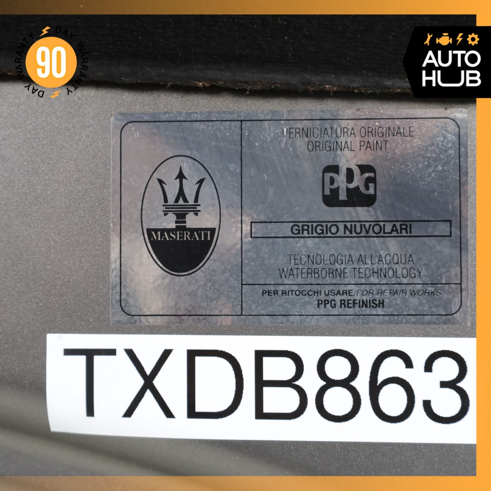 03-13 Maserati Quattroporte M139 Hood Bonnet Cover Panel Assembly Gray OEM 50k