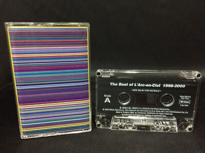 The Best of L'Arc-en-Ciel 1998-2000 Cassette Tape (Ki/oon 2000) J