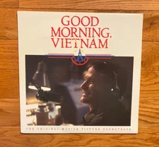 Good Morning Vietnam Soundtrack LP A&M SP 3913 1988 Pressing Robin Williams  VG+
