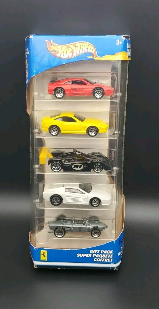 Hot Wheels Ferrari ギフトパック 5台セット Amazon.com: Hot Wheels Ferrari 5 Pack : Toys & Games