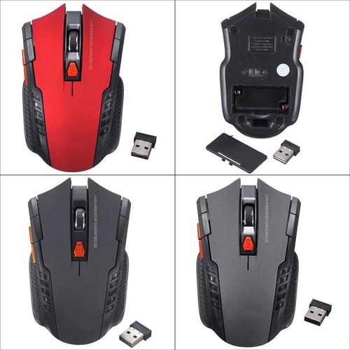 Funk Maus Gaming Kabellos USB für Pc, Laptop, Computer 2.4Ghz Mouse USB - Bild 4 von 10