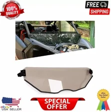 Half Front Windshield Windscreen For Can Am Maverick X3 Turbo R MAX 2017-24 UTV