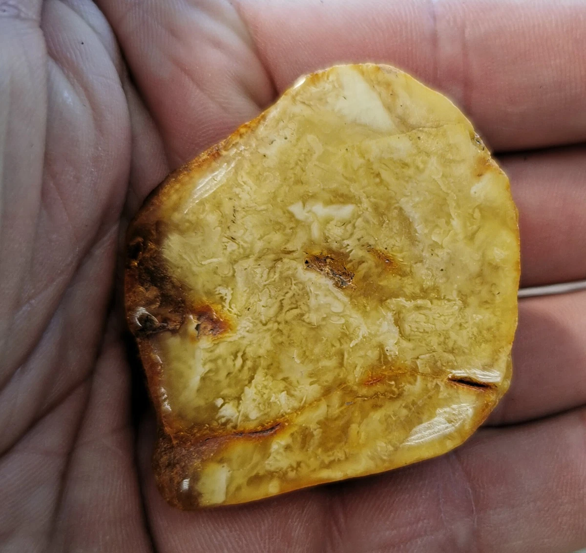 White amber stone clearance