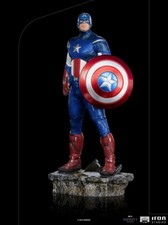 Captain America Battle New York Infinity Saga  Iron Studios⚡⚡24hrs Delivery (EU)