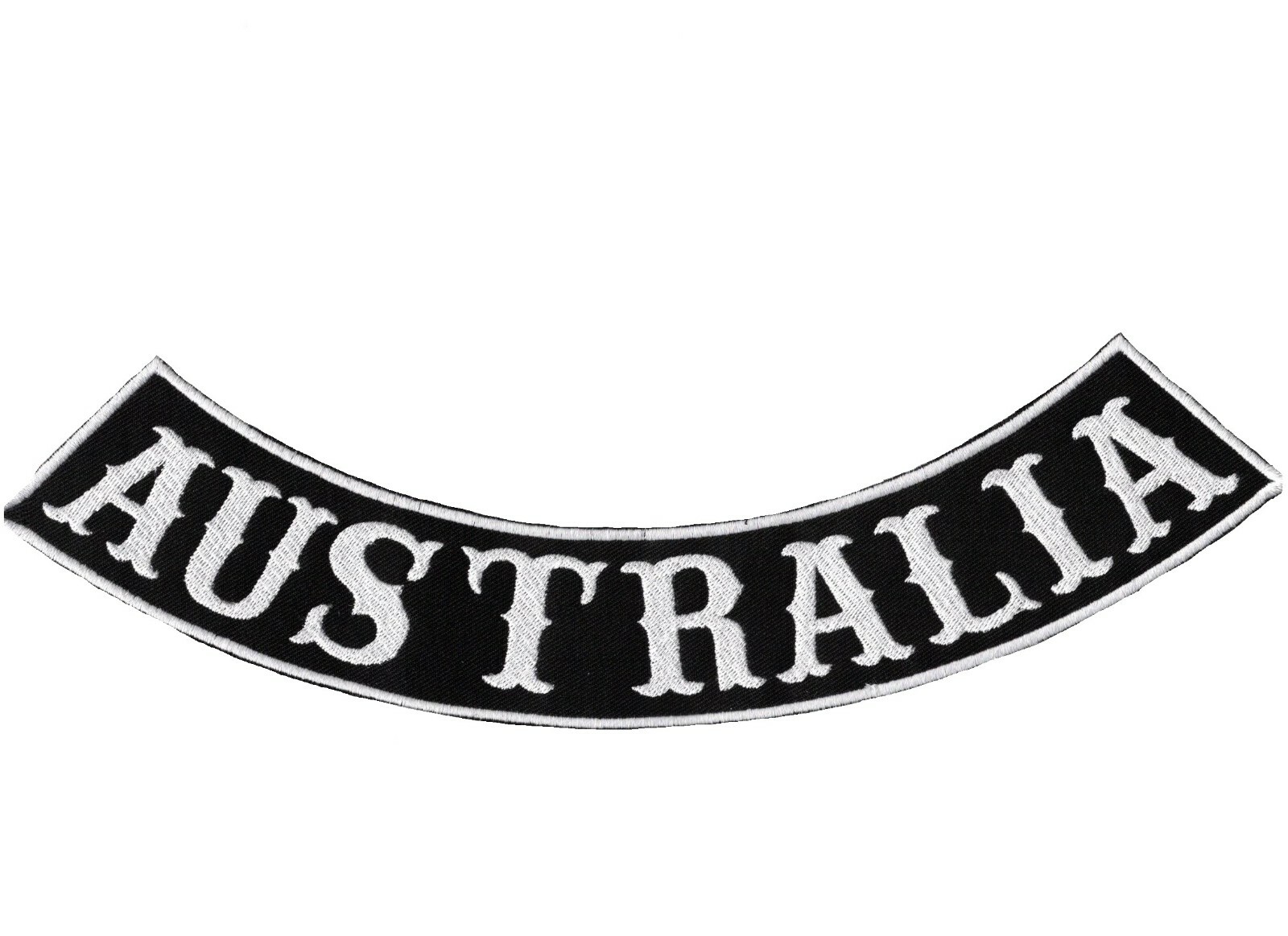 Australia Rocker Emblem Patches Vest Jacket Motorcycle Big Bottom Bike Patches