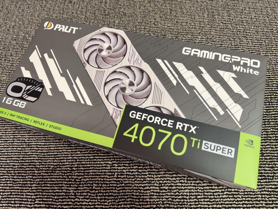 PALIT RTX 4070 Ti SUPER GamingPro White OC Edition 16GB | eBay