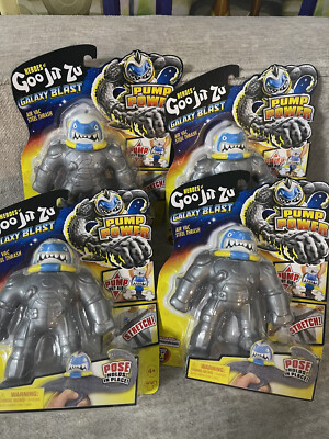 Lot Of 4 Heroes of Goo Jit Zu Galaxy Action Figures