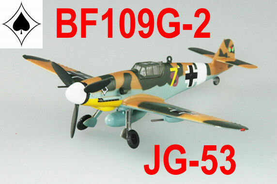 【限定生産】Bf 109 G-2 Sta.Kap.8./JG52 1/72 Corgi Aviation Messerschmitt Bf 109G-2 WWII Corgi AA27106