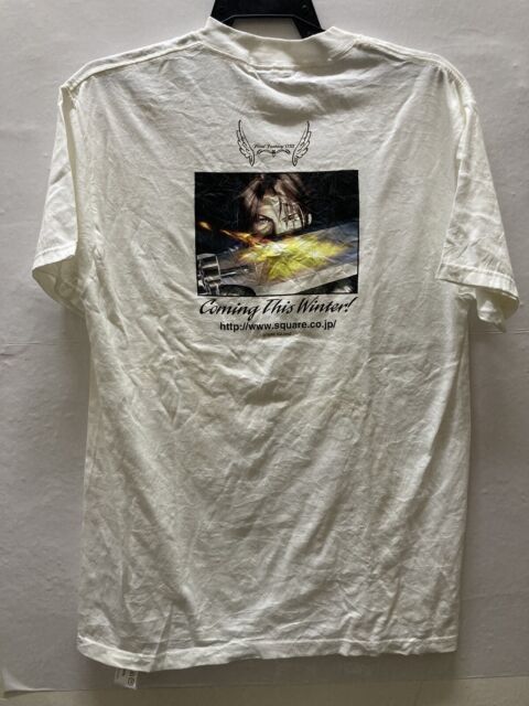 Final Fantasy 8 viii 1998 Vintage Promo T-Shirt Game Playstation Square Rare