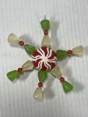 Mark Roberts Gumdrop Candy Cane Ornament Snowflake Sweet Treat Christmas Tree