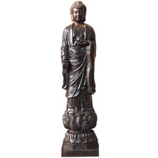  Standing Buddha Garden Statue Large Outdoor Golden Toad Ornament