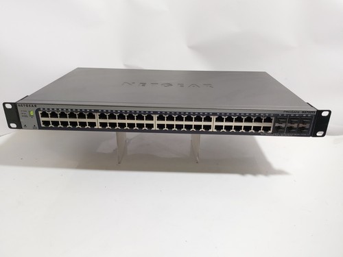 Netgear ProSafe GS752TS 52 porte Gigabit Switch GS752TSB V1H1 - Photo 7/7