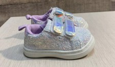 NEW Wonder Nation Girls Infants Casual Glitter Sparkle Shoes Size 2