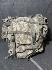 Army/military Large Rucksack Complete Field Pack Set w/ Straps, Frame, Belt