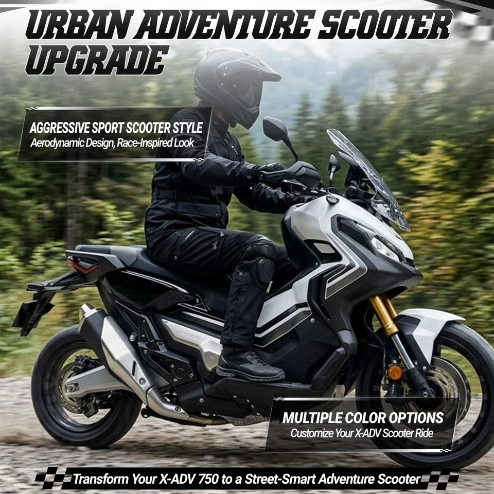 WOLFLINE Komplette ABS Plastiksatz Verkleidung für Honda X-ADV750 2017-2020 2019 - Bild 3 von 4