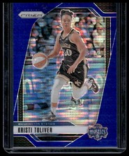 2024 Panini Prizm WNBA #12 Kristi Toliver Blue Pulsar Prizms #/199