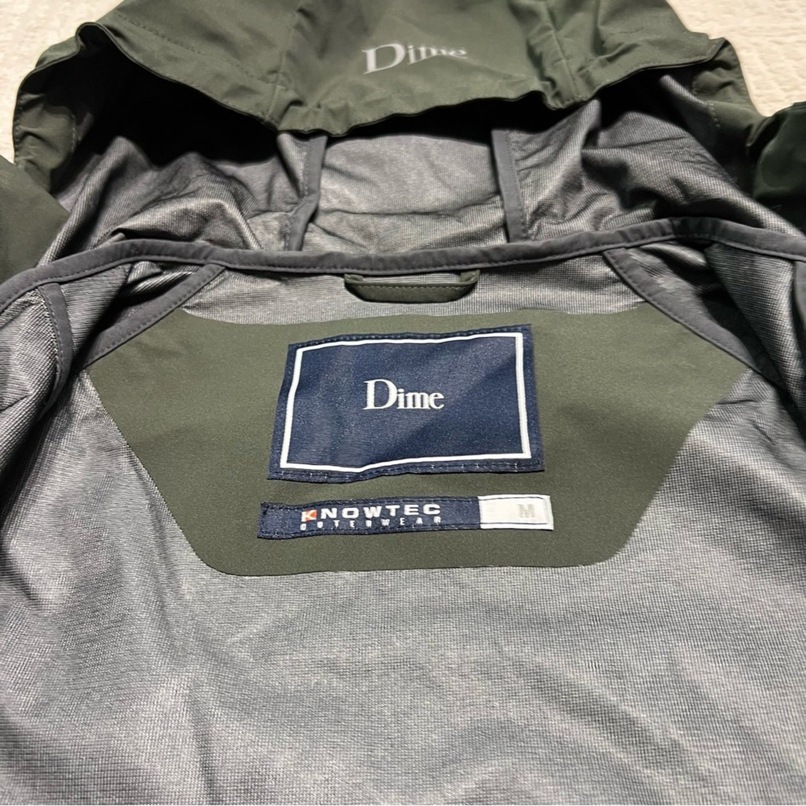 Dime Rain Jacket Shell jacket Full Zip Hooded She… - image 6