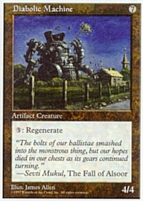 1x Diabolic Machine Heavy Play MTG Magic - Kid Icarus -