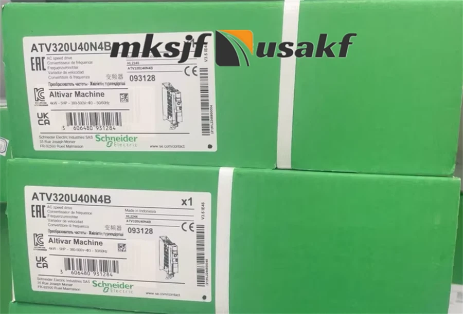 Schneider ATV320U40N4B Altivar Machine ATV320 AC Drive, 4.0kW, 5Hp EUA sem impostos - Imagem 2 de 4