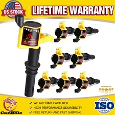 8XIgnition Coils For Ford F150 F250 F350 4.6L 5.4L 6.8L 2004 2005 2006 2007 2008
