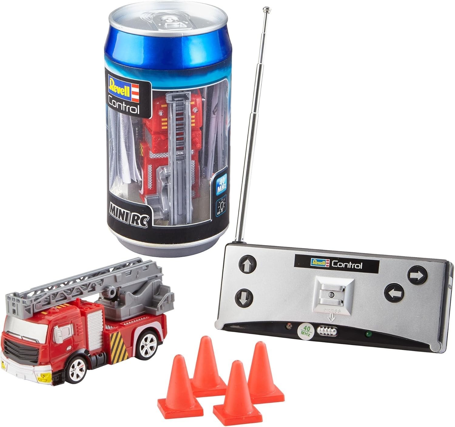 Camion de pompier RC enfant - Véhicule de pompier radiocommandé compact et rapide