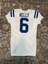 2019 Chad Kelly Colts Game Used Worn Jersey Last NFL Jersey Rushing TD Matched