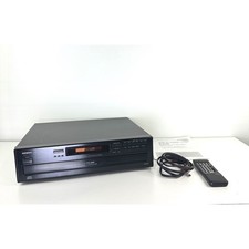 Onkyo 6 Disc CD Player Carousel Changer DX-C220 Remote Manuel Bundle Tested