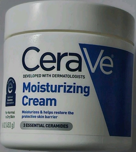 CeraVe Moisturizing Cream with Ceramides and Hyaluronic Acid – 16oz.