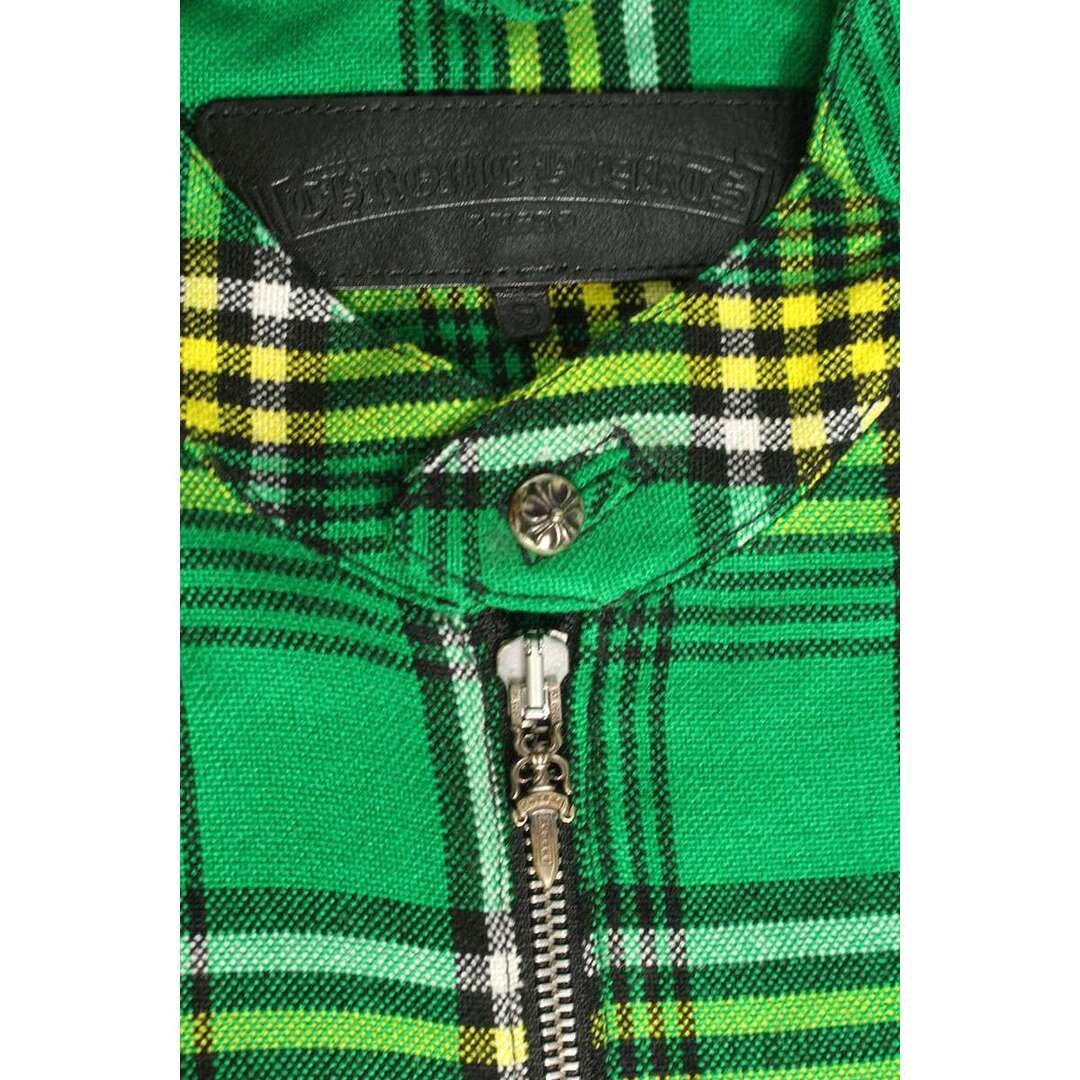 Chrome Hearts EZ Rider Easy Massai Check Half Zip Blouson Men's S Used a145616e3 thumbnail 4