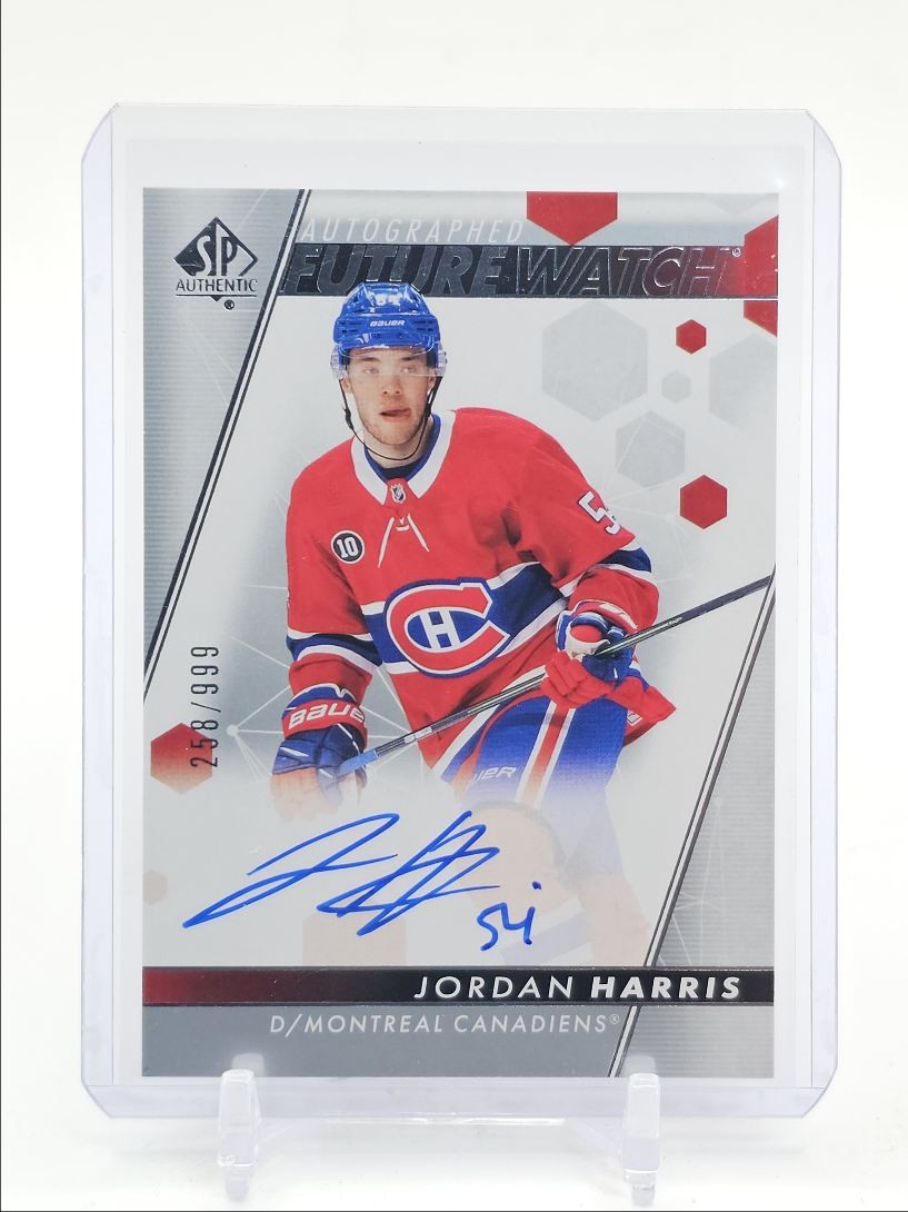 JORDAN HARRIS 2022-23 SP AUTHENTIC FUTURE WATCH AUTOGRAPH AUTO /999 Q0M-532