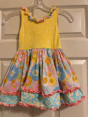 Matilda Jane Dance Time Dream Chasers Dress Girls Size 4
