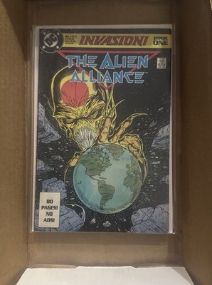 DC Invasion the Alien Alliance Complete Series 1988 #1-3