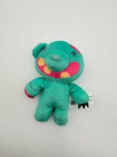 Deddy Bears Mystery Mini Plush Gothic Coffin Case Zombear Undead Zombie Blue 5"