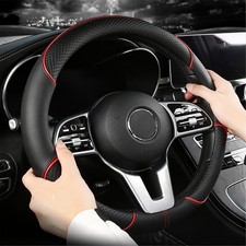 15 Car Steering Wheel Cover Premium Leather Anti-slip Fit For Mercedes-benz 15 Car Steering Wheel Cover Premium Leather Anti-slip Fit For Mercedes-benz