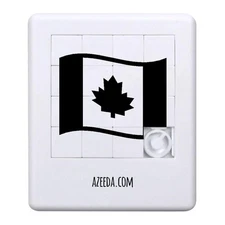 'Canada Flag' Sliding Puzzle (PZ00027470)