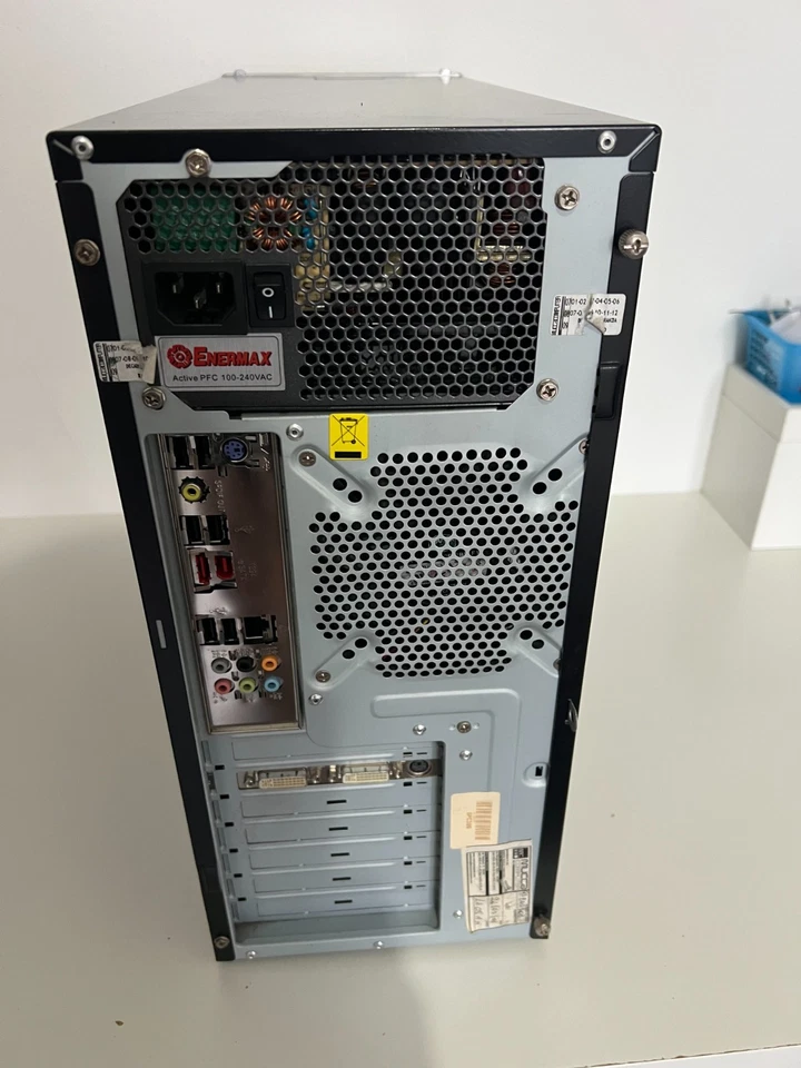 PC ASSEMBLATO INTEL CORE 2 QUAD CPU Q6600 4GB HDD 500GB SATA WIN 10 - Immagine 4 di 4