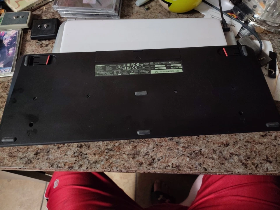 Working Lenovo KBRF3971 Ultraslim Plus Wireless Keyboard WITH USB RECEIVER - Image 3 of 4