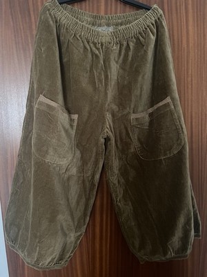 Les Ours Samt Hose Bronze