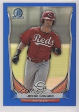 2014 Bowman Draft Top Prospects Chrome Blue Refractor 380/399 Jesse Winker i6j