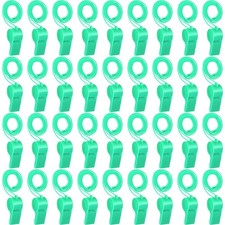 36 Pcs Plastic Whistles with Lanyard Lifeguard ref Whistle Sport Whistle Loud...